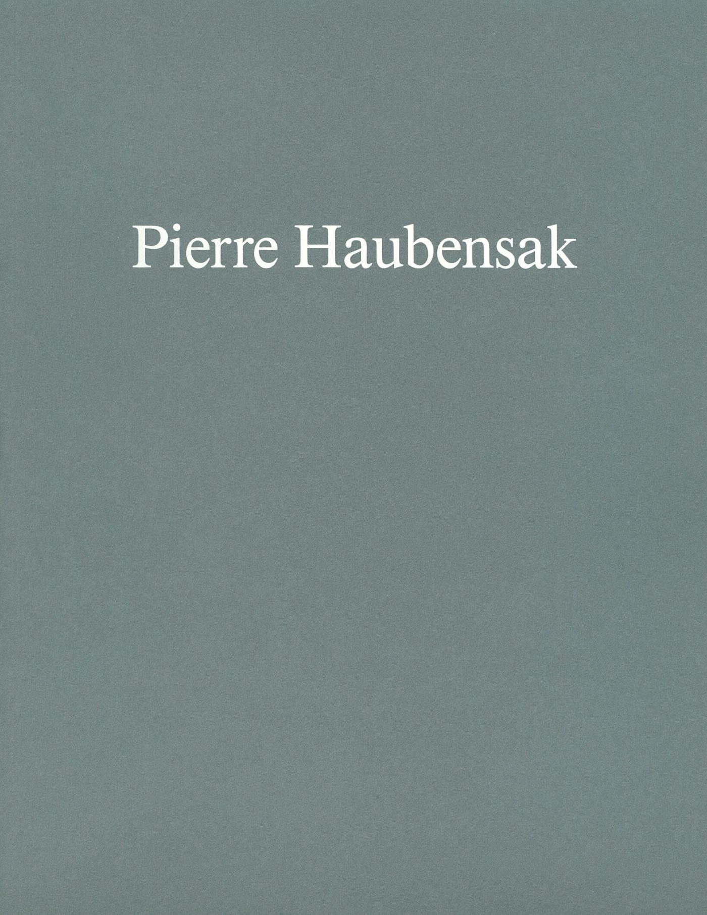 Pierre Haubensak