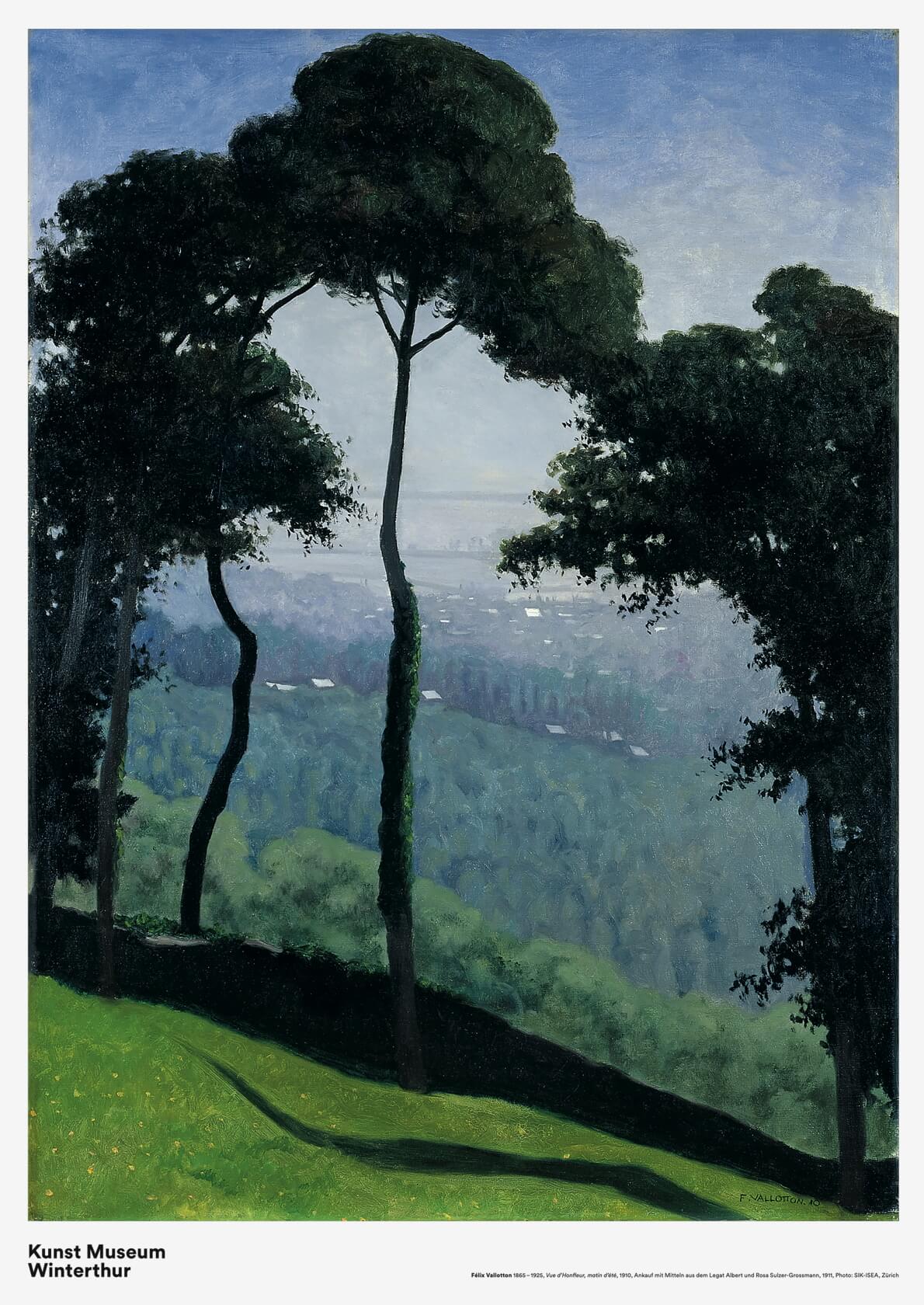 Félix Vallotton | Vue d'Honfleur