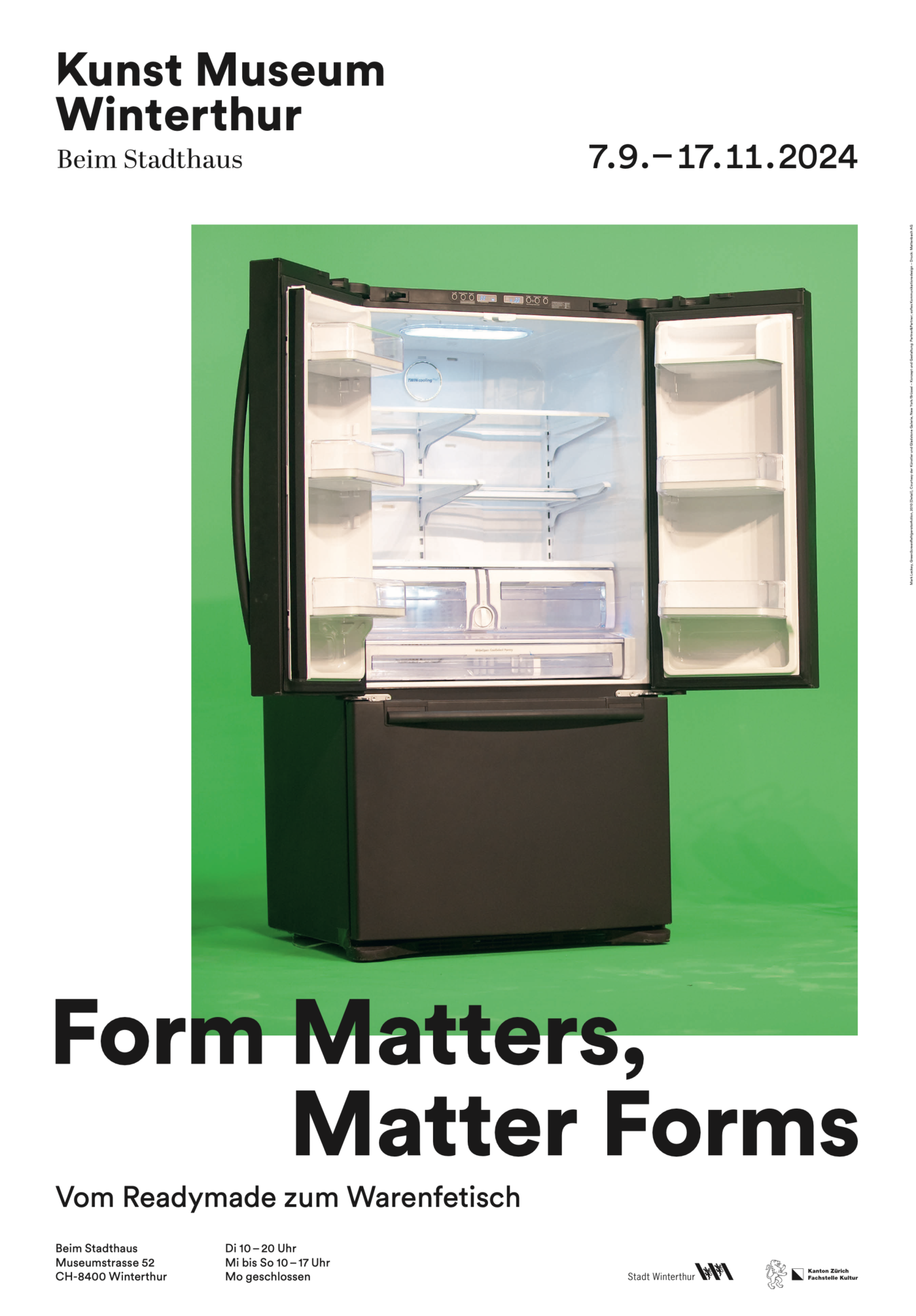 Form Matters, Matter Forms  (Plakat Nr. 162)